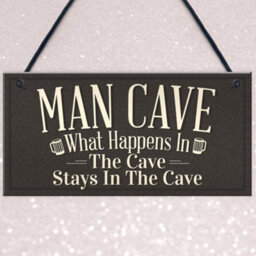 Red Ocean Vintage Man Cave Plaque Sign Fathers Day Gift For Him Bedroom Bar Shed Gift Idea - thumbnail 3