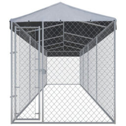 Walplus Outdoor Dog Kennel With Roof 760X190X225 Cm - thumbnail 2