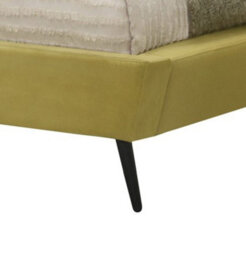Sareer Furniture Tyron Bed, Modern Upholstered Velvet Bed Frame With Tufted Headboard - thumbnail 5