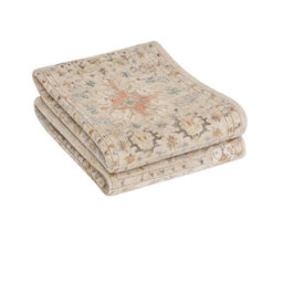 Decoranddecor Area Rugs, Living Room Rugs, Washable Rugs, 160X230Cm, Non-Slip, Pet Friendly, Low Pile, Traditional Rug - Tessia - thumbnail 6