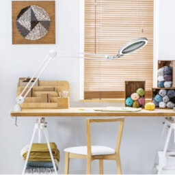 Daylight Mag Lamp Xl 1.75X Magnifying Lamp With Led Lighting & Adjustable Clamp Arm - thumbnail 2