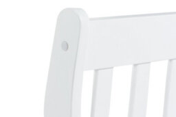 Save On Goods UK 4Ft6 Double White,solid Pine Wood Curved Sleigh Bed Frame Bedstead - thumbnail 4