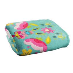 Trolls Crafty Silky Soft Touch Blanket Multicoloured (One Size) - thumbnail 3