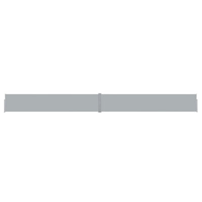 Berkfield Patio Retractable Side Awning 140X1200 Cm Anthracite - image 1