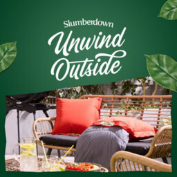 Slumberdown Outdoor Heavy Duty Waterproof Cover 2 In 1 Blanket Cushion 45X45Cm - thumbnail 7