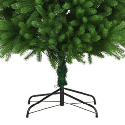 Berkfield Artificial Christmas Tree With Leds&ball Set 240 Cm Green - thumbnail 5