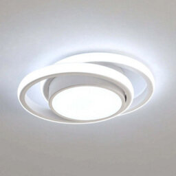 32W Modern Ceiling Lights Led Chandeliers Cold White Light Living Room Bedroom - thumbnail 1