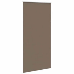 Berkfield Roller Blind Blackout Coffee 115X210 Cm Fabric Width 110.7 Cm Polyester - thumbnail 3