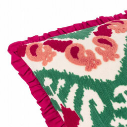 Paoletti Henderson Embroidered Cotton Cushion Cover - thumbnail 4