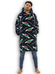 Friends Logo Wearable Hooded Fleece Blanket - Adult Large - thumbnail 2