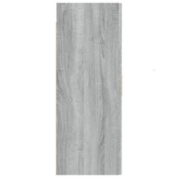 Berkfield Hanging Wall Cabinet Grey Sonoma 69.5X34X90 Cm - thumbnail 7