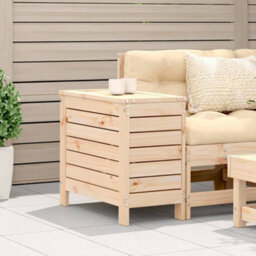 Walplus Garden Outdoor Footstool 62X31.5X52 Cm Solid Wood Pine - thumbnail 3