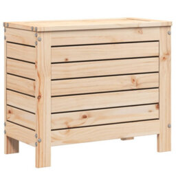 Walplus Garden Outdoor Footstool 62X31.5X52 Cm Solid Wood Pine - thumbnail 2