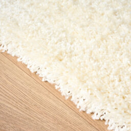 "Bravich Cream Thick Shaggy Rug - California - 120X170Cm (4'x5'8"")" - thumbnail 7