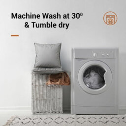 istyle mode 2 Pack Of Indoor & Outdoor Cushion, Waterproof, 45X45Cm (Light Grey) - thumbnail 7
