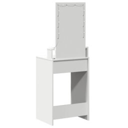 Walplus Dressing Table With Led Lights White 50X41X140 Cm - thumbnail 7