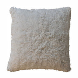 Artisan Furniture Solid Wood Fluffy Cushion Set Of 2 - Cream - thumbnail 2