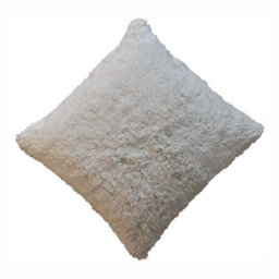 Artisan Furniture Solid Wood Fluffy Cushion Set Of 2 - Cream - thumbnail 5