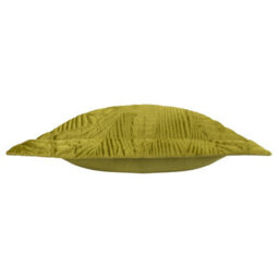 Paoletti Palmeria Quilted Velvet Cushion Cover - thumbnail 3