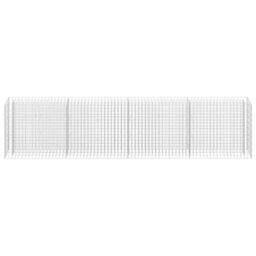 Berkfield Gabion Raised Bed Galvanised Steel 360X30X90 Cm - thumbnail 4