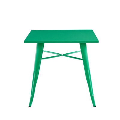 Minster Garden Bar Table - Metal - L80 X W80 X H76 Cm - Green - image 1