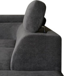 Rac3 Corner Sofa Bed With Storage - Premium Fabric, Grey (Right Arm) - thumbnail 4
