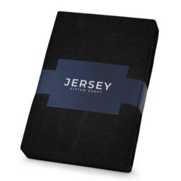 Ameha Jersey Fitted Sheets King Size Extra Deep 30Cm Bed Sheets Anti Allergic Cotton Fitted Black Bedsheet 150 X 200 Cm - thumbnail 4