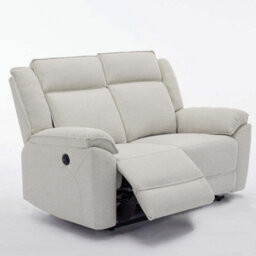More4Homes Skye 2 Seater Linen Electric Recliner Sofa (Beige) - thumbnail 4