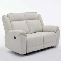 More4Homes Skye 2 Seater Linen Electric Recliner Sofa (Beige) - thumbnail 3