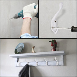 8 Pack Vintage Wall Mounted Coat Hooks, Wall Hooks With 16 Screws, Metal Hat Hook For Bathroom And Kitchen - thumbnail 3