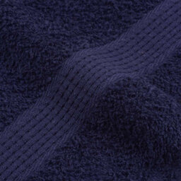 Berkfield Wash Towels 4 Pcs Frogn Navy Blue 30X30 Cm 100% Cotton - thumbnail 7