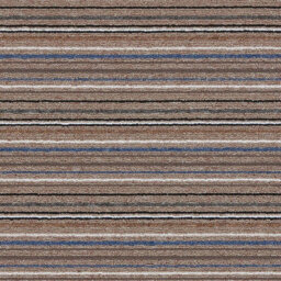 Grey Brown Blue Modern Striped Stain-Resistant Mat For Living Room, Utility Room, Dining Room & Kitchen -67Cm X 200Cm (Runner) - thumbnail 3