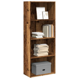 Berkfield Bookcase Old Wood 60X30X152 Cm Engineered Wood - thumbnail 1