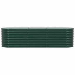 Walplus Garden Raised Bed Green 320 X 80 X 81 Cm Steel - thumbnail 6