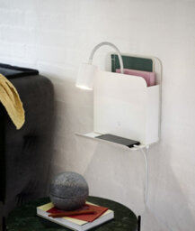 Nordlux Roomi Metal Wall Light  White,plug In Or Mains - thumbnail 5