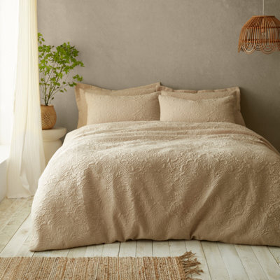 Pineapple Elephant Casablanca Pinsonic Single Duvet Cover Set With Pillowcase Natural - image 1