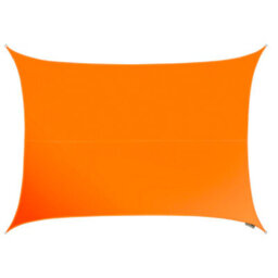 Kookaburra 4M X 3M Rectangle Waterproof Orange Garden Patio Sun Shade Sail Canopy 98% Uv Block With Free Rope - thumbnail 1