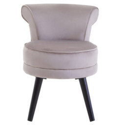 Orsina Mink Velvet Armchair, Built To Last Lounge Chair, Easy To Maintain Velvet Chair For Kids, Reliable Armchair