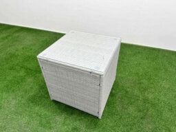 Fimous Pe Rattan High Back Lounge Sofa Set Adjustable Lifting Dining Or Coffee Table & Chairs Set 3 Stools 2 Side Table - thumbnail 6