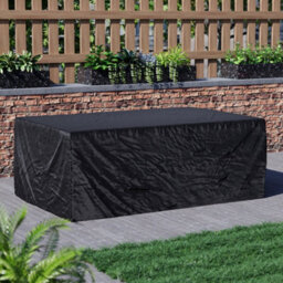 Lassic Vida Designs 4 Seater Garden Rattan Set With Outdoor Sofa, Table, Chairs And Cover, Grey - thumbnail 8