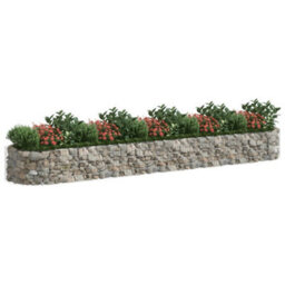 Walplus Gabion Raised Bed Galvanised Iron 500X100X50 Cm - thumbnail 3