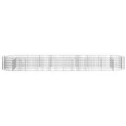 Walplus Gabion Raised Bed Galvanised Iron 500X100X50 Cm - thumbnail 4