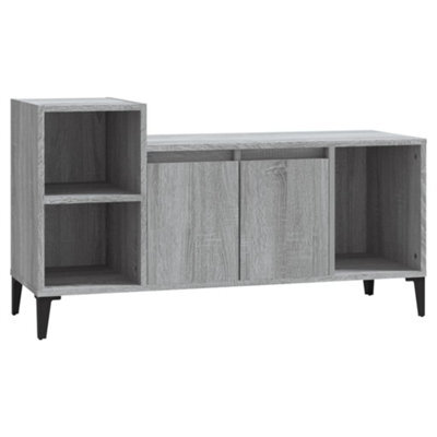 Berkfield Classic Tv Cabinet Grey Sonoma 100X35X55 Cm Engineered Wood - image 1