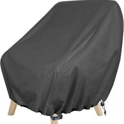 Garden Chair Cover, Armchair Cover 89 97 74Cm, Protective For Outdoor Chairs, Waterproof 600D Oxford Fabric - image 1