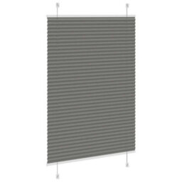 Walplus Anthracite Pleated Blind 100X150 Cm Fabric Width 99.4 Cm Polyester - thumbnail 4