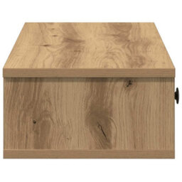 Walplus Wall Shelf With Drawers Artisian Oak 100X37.5X19 Cm Engineered Wood - thumbnail 5