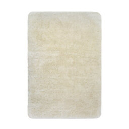 Melrose Super Soft Washable Shaggy Ivory Area Rug 060/100Cm - thumbnail 2
