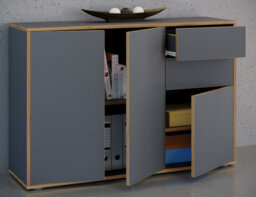 Vcm Chest Of Drawers Sideboard Salia B. 110 Drawer - thumbnail 3