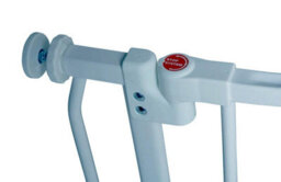 Safetots Extra Tall Curved Top Safety Gate, 71Cm - 80Cm, Matt Grey, Extra Tall 100Cm In Height, Pressure Fit Stair Gate - thumbnail 7