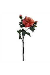 Dyzi Pink Peony Artificial Flower Stem 60Cm - thumbnail 2